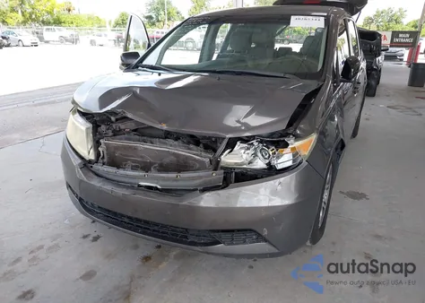 2013 Honda Odyssey Ex из США, поврежденный, VIN 5FNRL5H46DB021283